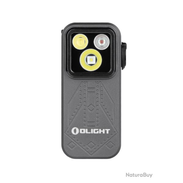 Oclip Pro - Lampe gilet tactique 500 lm & lumi�re rouge - Olight Gris