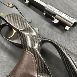 Carabine kipplauf Blaser K95 Ultimate carbone inserts cuir