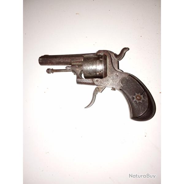 Revolver 7 mm a broche new english pattern pin fire 1876