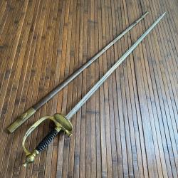 &Eacute;P&Eacute;E DE POLYTECHNIQUE DU CAPITAINE L&Eacute;ON B. LAME GRAV&Eacute;E DE KLINGENTHAL XlX &Eacute;ME FRANCE