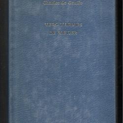 vers l'arm&eacute;e de m&eacute;tier charles de gaulle