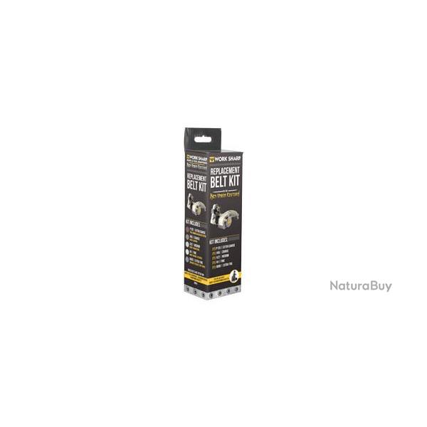 Kit 5 bandes abrasives pour Ken Onion Edition Worksharp