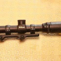 Lunette de battue Nikon mod&egrave;le Monarch African sur rail monture canon Blaser R93