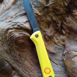 Couteau Eka sweden pliant jaune Shell