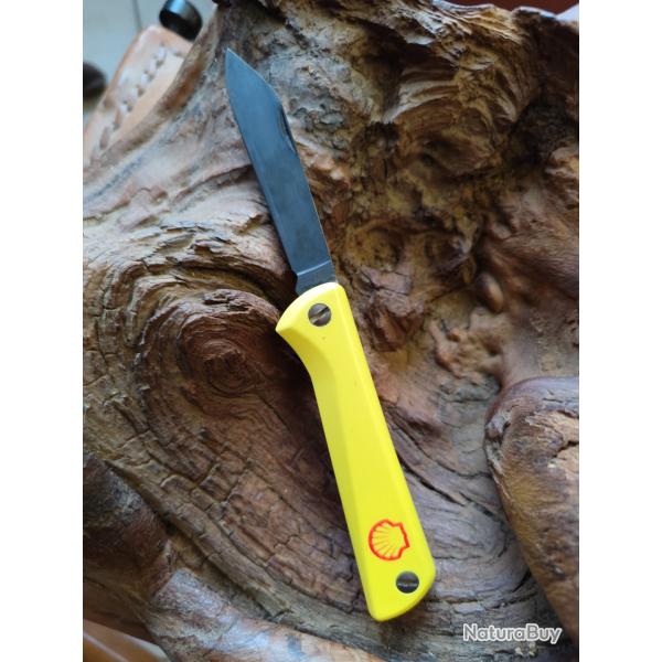 Couteau Eka sweden pliant jaune Shell