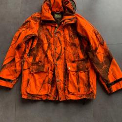 Veste de chasse fluo orange taille L