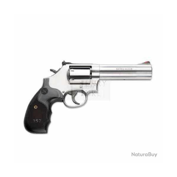 SMITH ET WESSON 686 PLUS MAGNUM SERIES 357MAG 7CPS 5 POUCES CROSSE BOIS 150854
