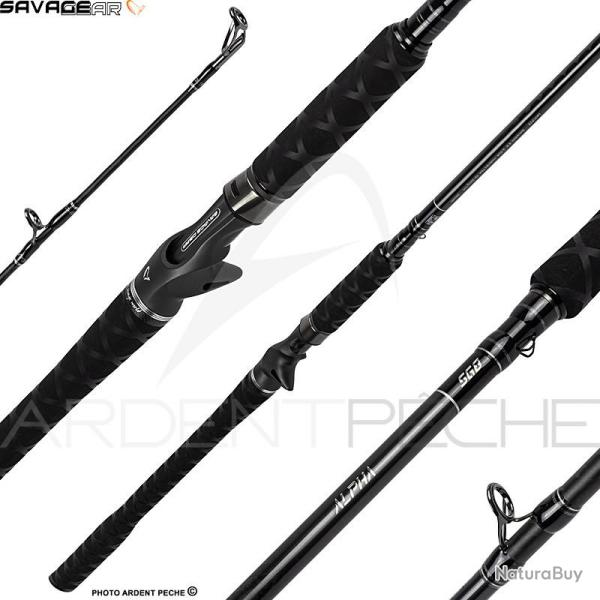Canne casting SAVAGE GEAR Alpha SG8 Swimbait 2.29m / 36-130g