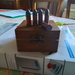 5 balles 38 rimfire pour collection