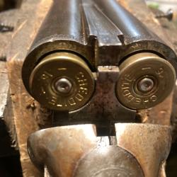 fusil juxtapos&eacute; Manufacture Nationale d'Armes de Saint Etienne cal 16/70 - MAS