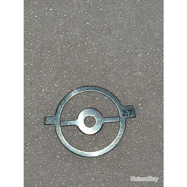 Insert guidon Ansch�tz 2,7mm m�tal