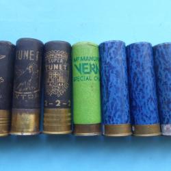 LOT N&deg; 2 - VRAC ANCIENNES CARTOUCHES CHASSE CAL 16