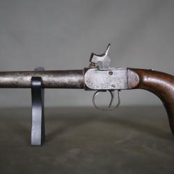 Pistolet &agrave; percussion dit de braconnier - France, milieu 19&egrave;me si&egrave;cle
