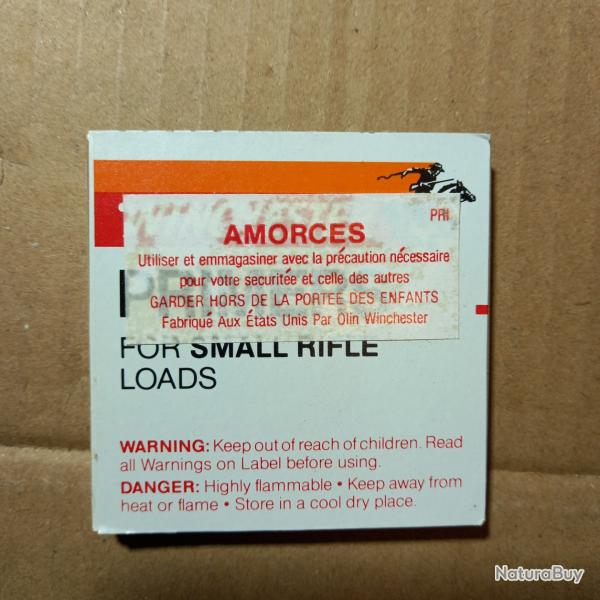 Amorces WINCHESTER - Boite de 100