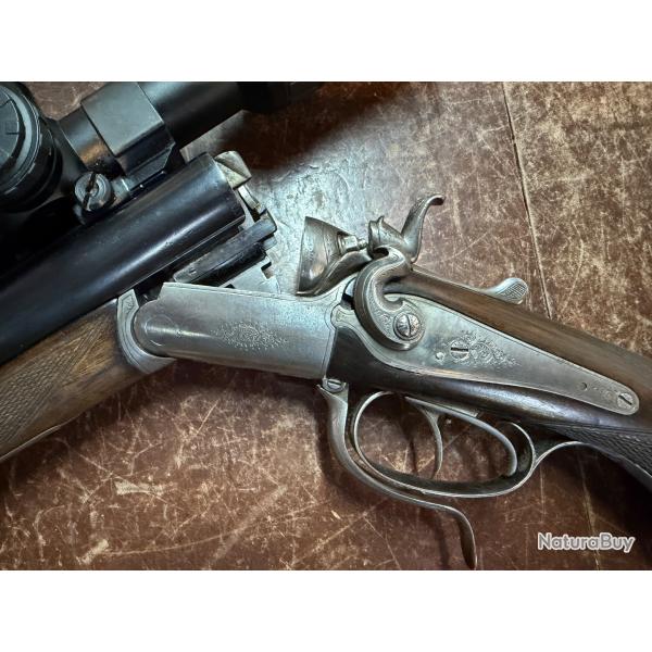 BEAU DRILLING KRUPP D'OCCASION CAL 12/70 ET 9.3X72R + LUNETTE BATTUE STEINER 1-5x24 RET ILLUMINE