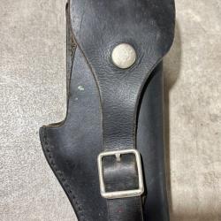 holster de ceinture cuir pour r&eacute;volver