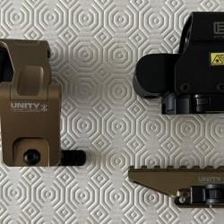 Eotech EXPS 3-2 et Magnifier G43 + Montage UNITY