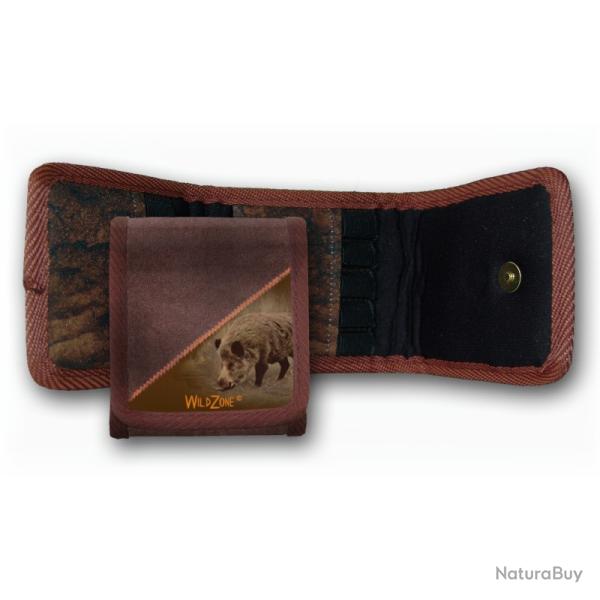 PORTE-MUNITIONS CARBINE EN �CO-CUIR 10 CELLULES - WILD ZONE