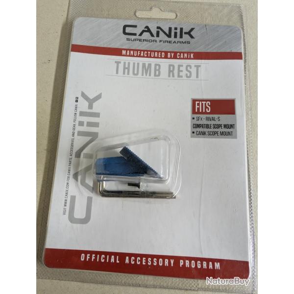 Repose pouce CANIK couleur bleu