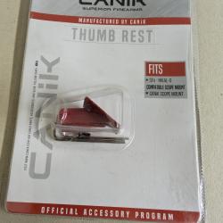 Repose pouce CANIK couleur rouge