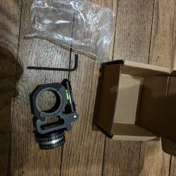 Inclinom&egrave;tre avec niveau &agrave; bulle &Oslash; 25,4 et 30 mm - NEUF