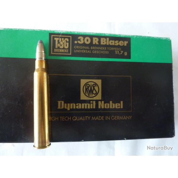 MUNITIONS  RWS  TUG  CALIBRE  30R  BLASER
