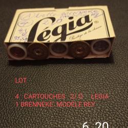 LOT DE CARTOUCHES CHASSE Cal. 12