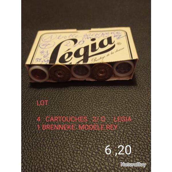 LOT DE CARTOUCHES CHASSE Cal. 12