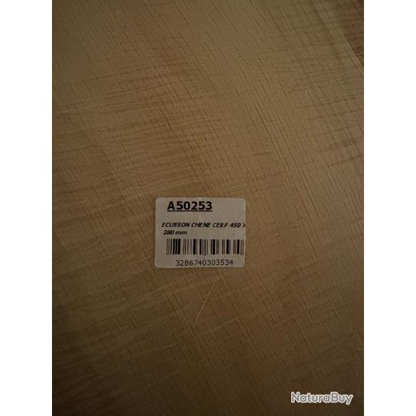 Ecusson ch�ne cerf 45x28 - Neuf