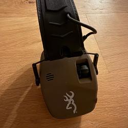 Casque Amplificateur Browning Bdm Bluetooth - Noir/Olive