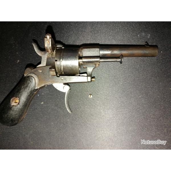 Vend pistolet a broche 1850 (incomplet)