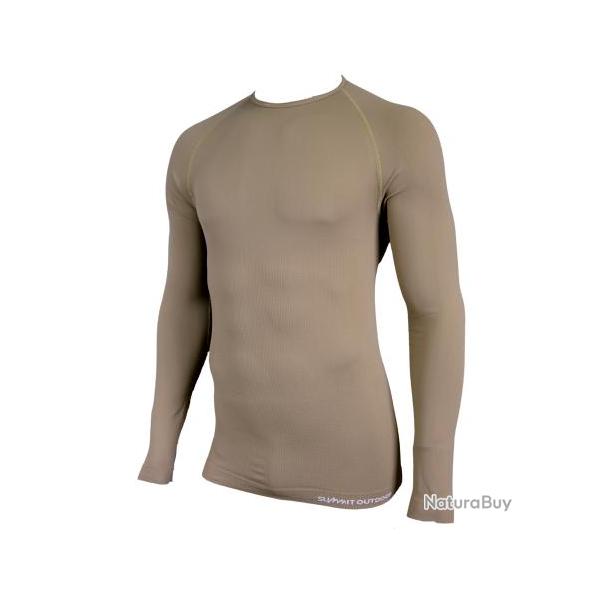 Maillot technique ATACAMA Technical Line - Climat temp�r� - Beige L
