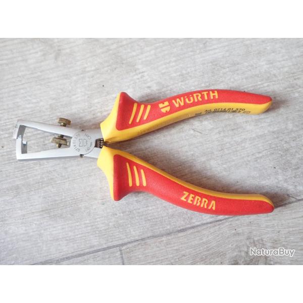 Pince � d�nuder isol�e WURTH