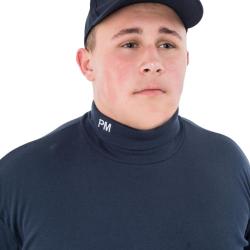 Sous pull broderie au choix MARINE