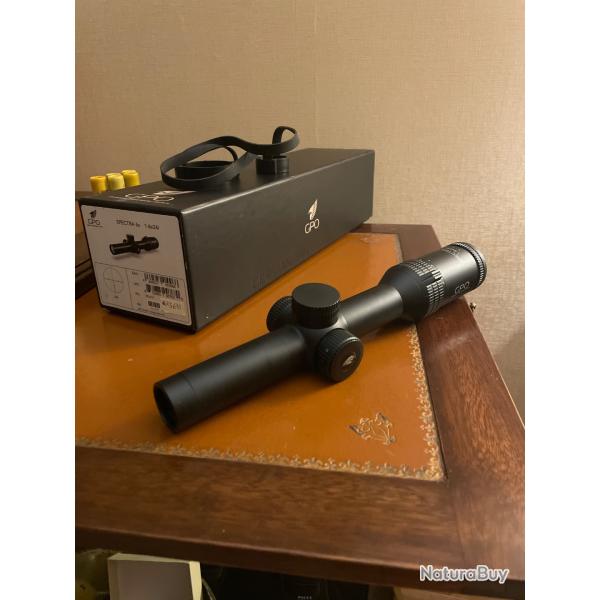 Lunette de battue GPO SPECTRA 6X