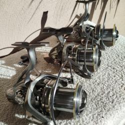 Lot de 3 moulinets surfcasing 14000