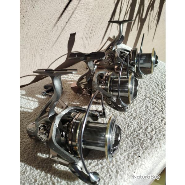 Lot de 3 moulinets surfcasing 14000