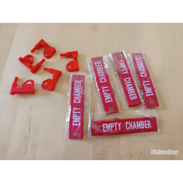 Lot de 5 drapeaux de s�curit� universels