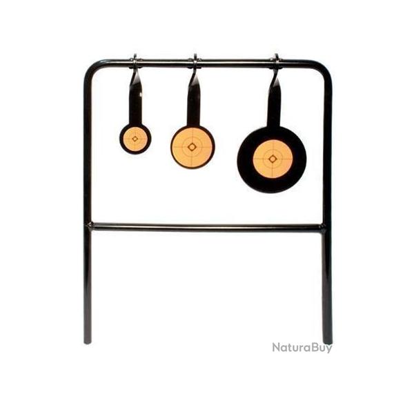 Support m�tallique 3 gongs pour calibre 22Lr