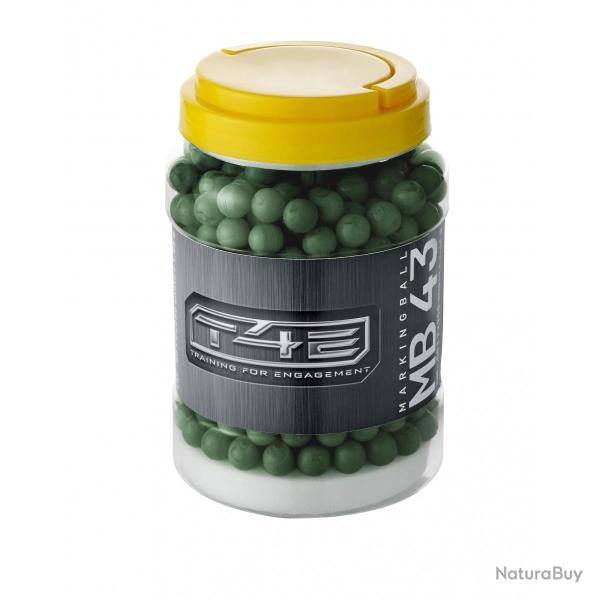 BILLES PEINTURE VERTE CAL 43 - 2X250