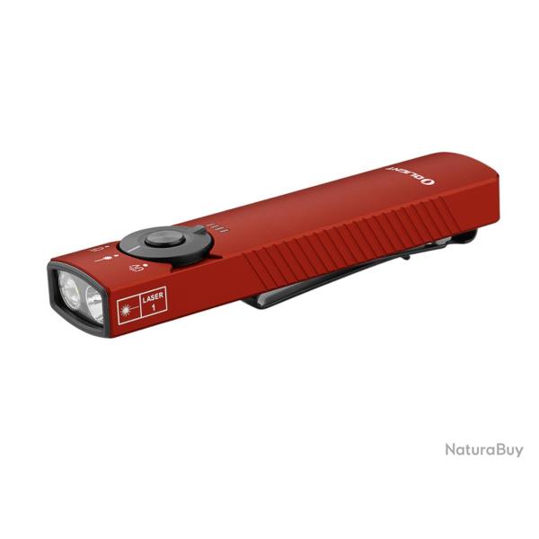 Arkfeld Pro - Lampe torche LED/Laser/UV - Olight Rouge