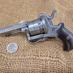 REVOLVER GRAV&Eacute;E 7 mm A BROCHE THE GUARDIAN AMERICAN MODEL 1878