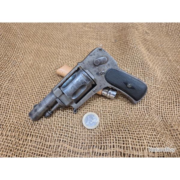 Revolver bulldog velodog hamerless bossu calibre 8mm lebel