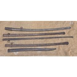 Lot de fourreaux de sabres