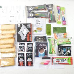 Lot aliments de ration militaire + r&eacute;chauds (kit rechaud). Camping chasse survie p&ecirc;che survivalisme