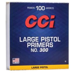 1000 Amorces CCI Large Pistol N&deg;300