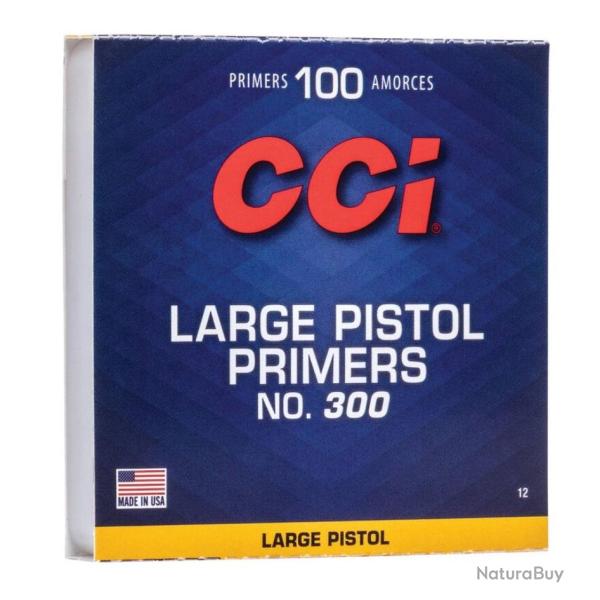 1000 Amorces CCI Large Pistol N�300