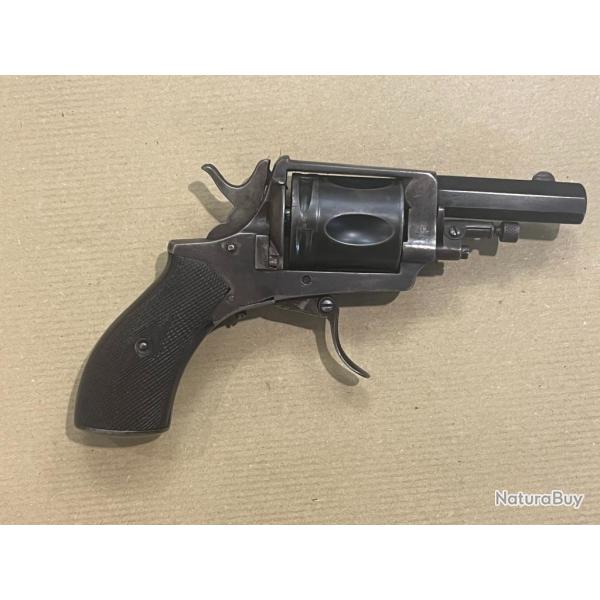 revolver de poche type 8/92 civil fab. belge d�tente rabattable cal. 8/92 double action