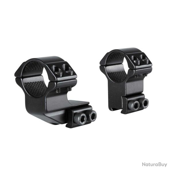 Colliers d�port� 1inch pour lunette Hawke 25,4 mm - 9-11 mm