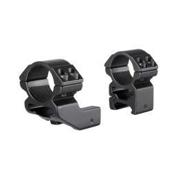 Colliers d&eacute;port&eacute; 1inch pour lunette Hawke 25,4 mm - Weaver